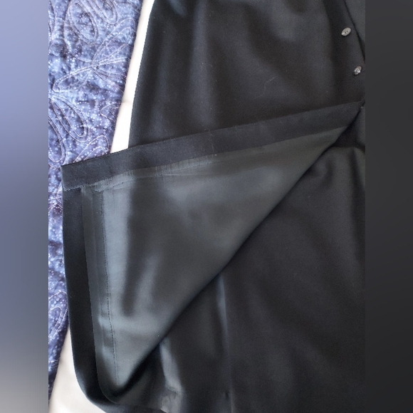 EUC Rafaella wool midi skirt, charcoal, 6 - Picture 6 of 8